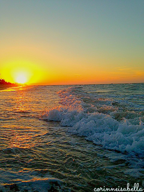 Tuesday’s sunset –&nbsp;Namaste’